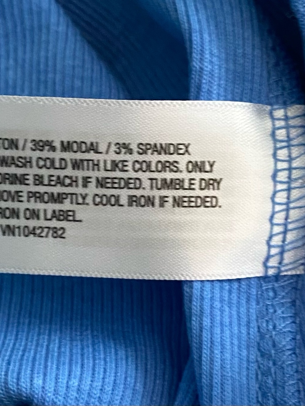 Lot of (2) A New Day Short Sleeve Tops (1) Lt. Blue NWT XL & (1) Med. Blue XXL. - Picture 9 of 9